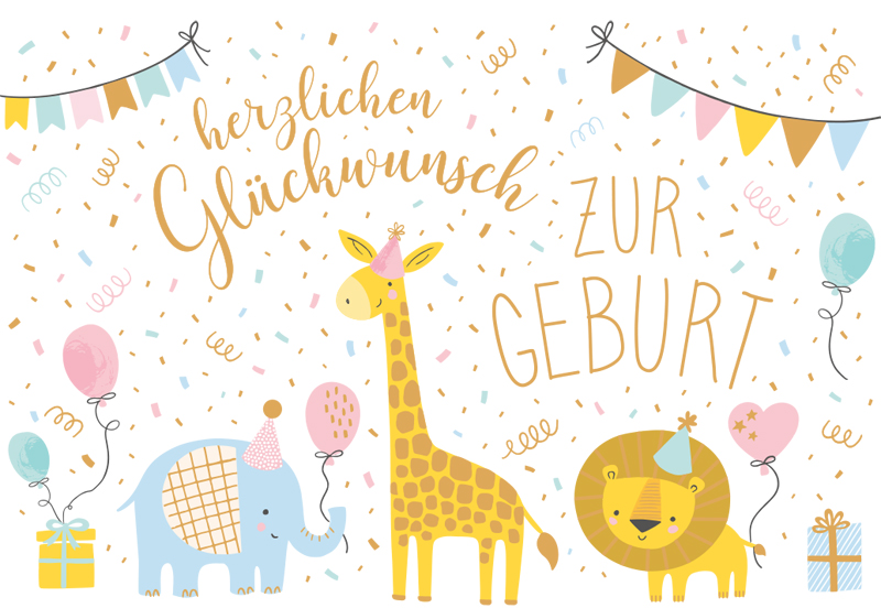 Feine Art Doppelkarte