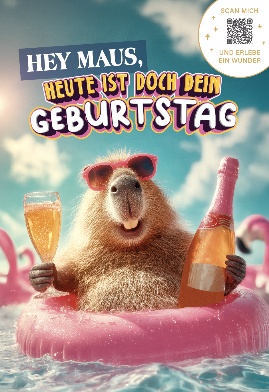 KartenWUNDER Doppelkarte