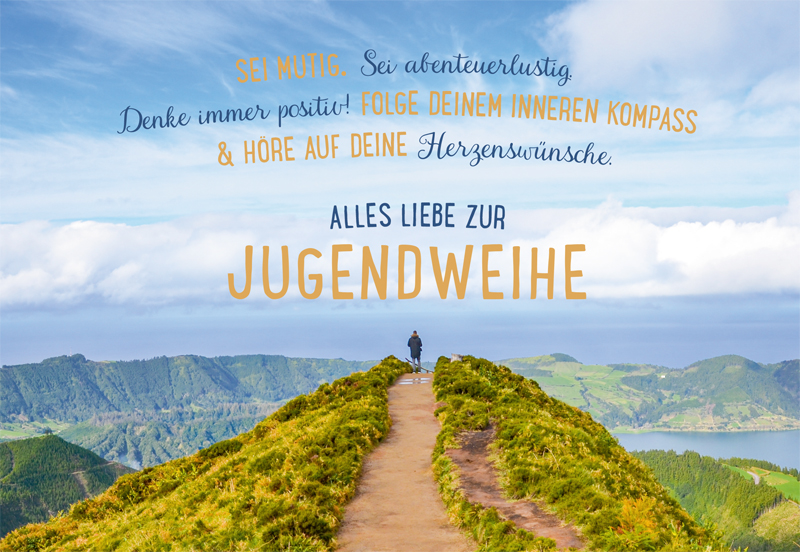 Lichtblicke Saisonal Doppelkarte