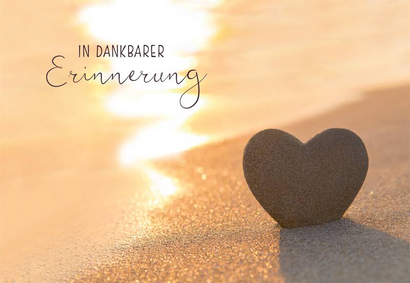 Lichtblicke Trauer Doppelkarte