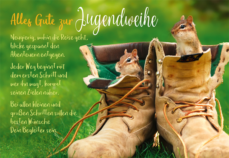 Lichtblicke Saisonal Doppelkarte