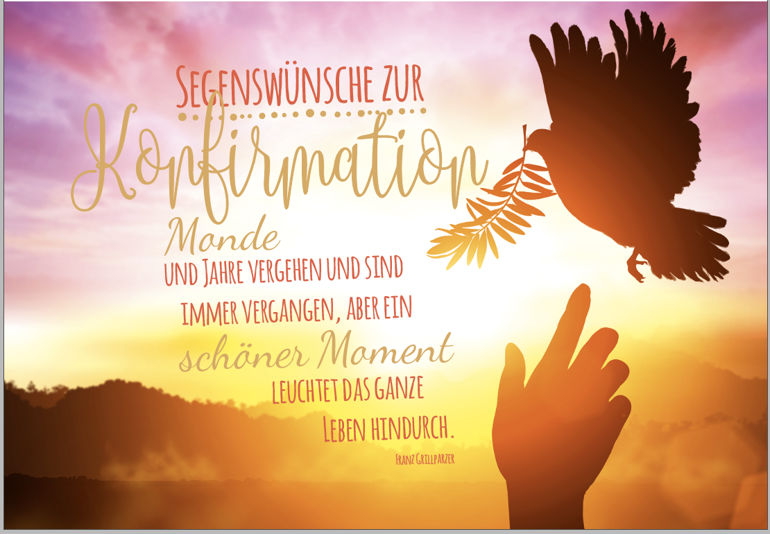 Lichtblicke Saisonal Doppelkarte