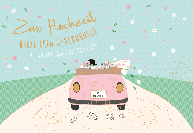 Feine Art Doppelkarte