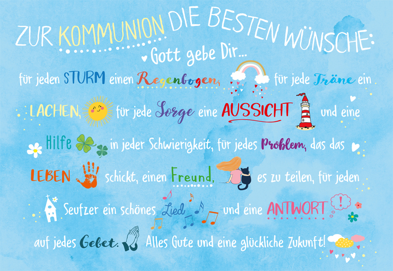 Lichtblicke Saisonal Doppelkarte