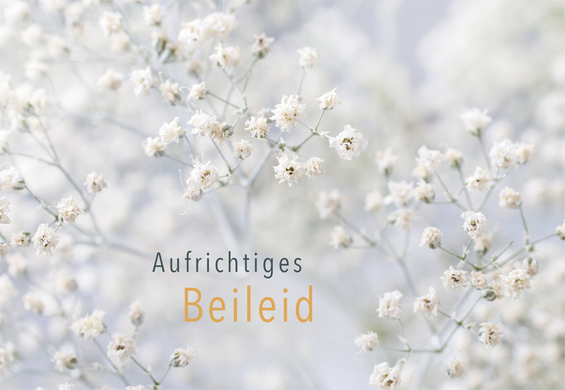 Lichtblicke Trauer Doppelkarte