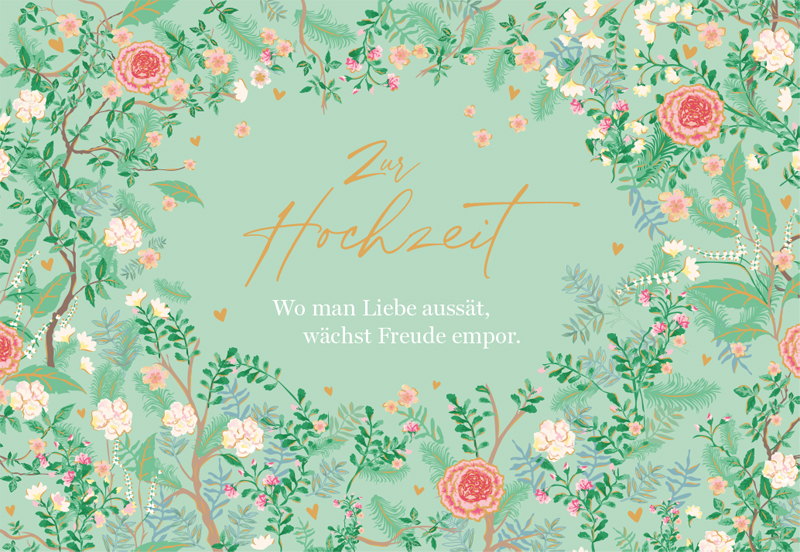 Feine Art Doppelkarte