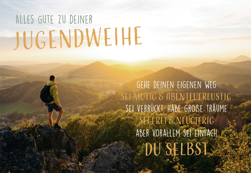 Lichtblicke Saisonal Doppelkarte