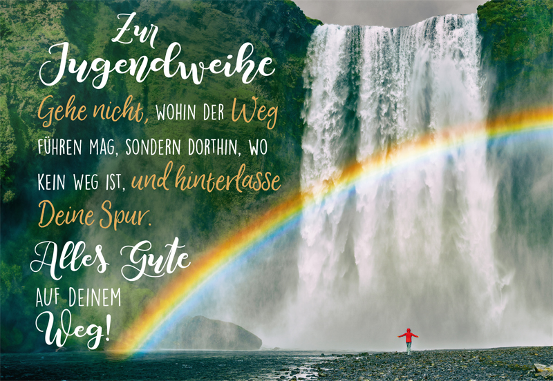 Lichtblicke Saisonal Doppelkarte