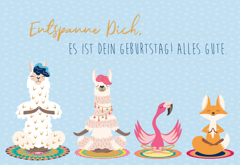 Feine Art Doppelkarte