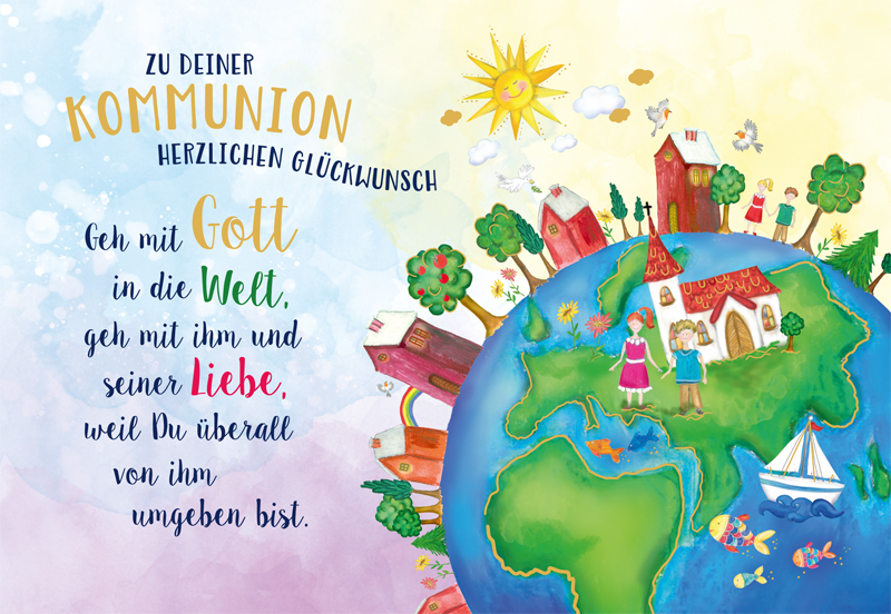 Lichtblicke Saisonal Doppelkarte