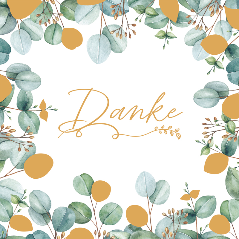 Green Karma Postkarte