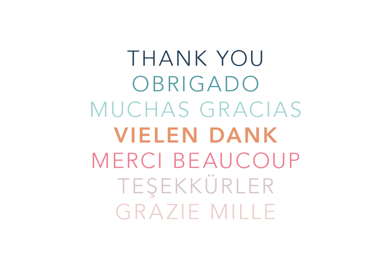 Kupfergold Doppelkarte