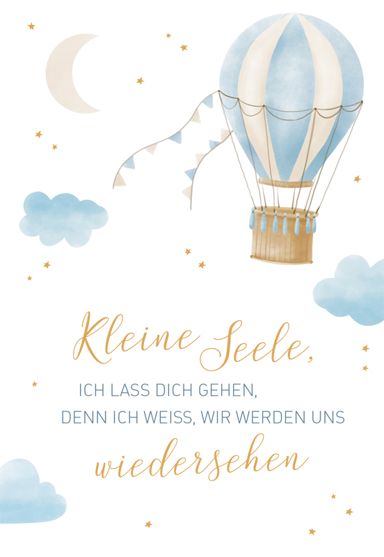 Lichtblicke Trauer Doppelkarte